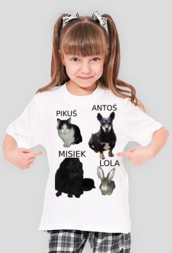 zwierzaki dziewczynka