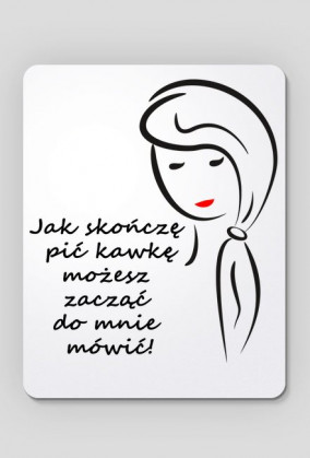 Kawka- podkładka po myszkę
