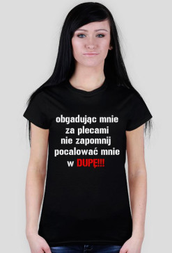 koszulka czarna