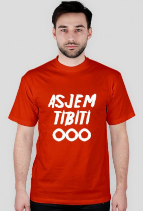 ajsem tibiti ooo - koszulka męska