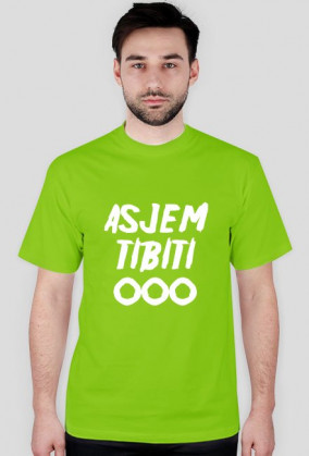 ajsem tibiti ooo - koszulka męska