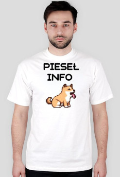 Pieseł Info-Koszulka