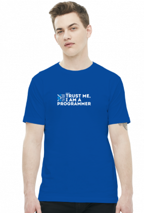 Koszulka - don't trust me, i am a programmer - dziwneumniedziala.com - koszulki dla informatyków