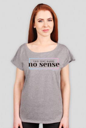 No Sense - Koszulka biała