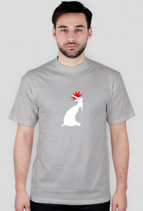 kozioł punk - man standard white symbol