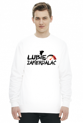 Lubię zapierdalać - męska bluza motocyklowa