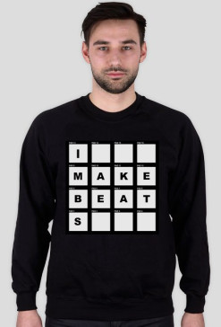 Logo Robię Bity Bluza Czarna