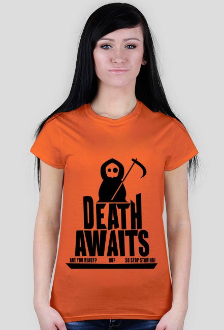 Koszulka Damska, Death Awaits