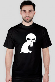 kozioł punisher - man standard biały symbol