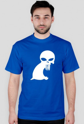 kozioł punisher - man standard biały symbol
