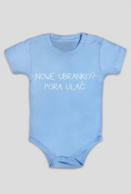 Nowe ubranko? Pora ulać. - niebieskie