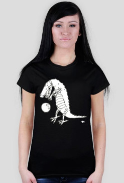 krokodyl z piłą - t-shirt damski