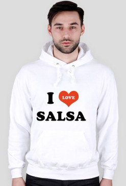 I Love SALSA - bluza biała