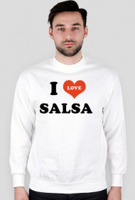I Love SALSA - bluza biała
