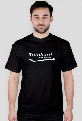 koszulka Rothbard JUST READ IT. ver3