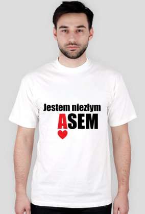 Jestem niezłym asem - Koszulka męska