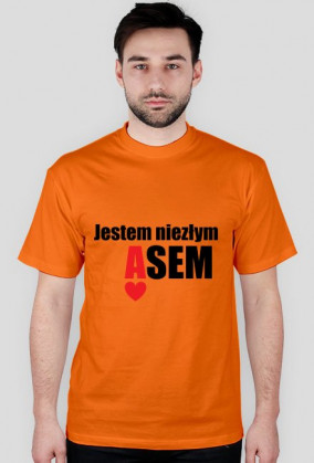 Jestem niezłym asem - Koszulka męska