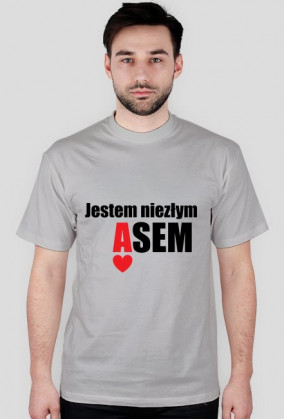 Jestem niezłym asem - Koszulka męska