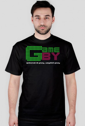 Koszulka GameBy.pl Czarna