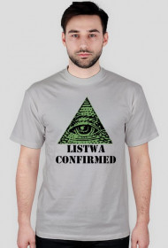 Koszulka męska LISTWeAr Listwa Confirmed