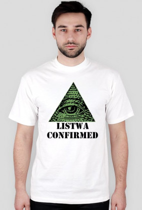 Koszulka męska LISTWeAr Listwa Confirmed