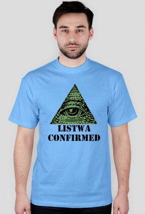 Koszulka męska LISTWeAr Listwa Confirmed