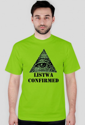 Koszulka męska LISTWeAr Listwa Confirmed
