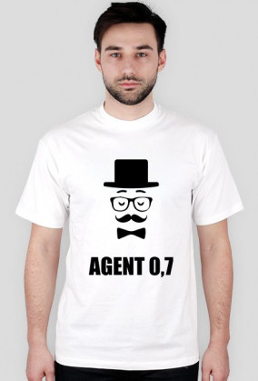 Agent 0,7 - Koszulka Męska