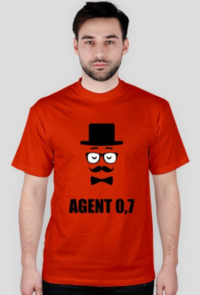 Agent 0,7 - Koszulka Męska