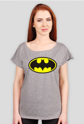 T-shirt z nadrukiem "batman"