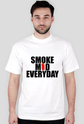 SMOKE MID EVERYDAY - KOSZULKA MĘSKA