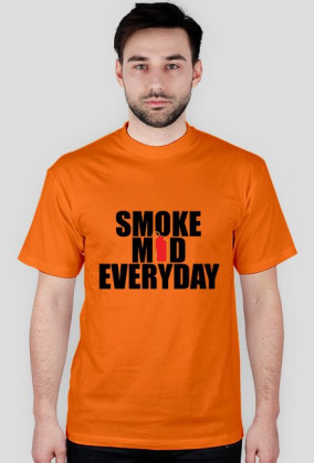 SMOKE MID EVERYDAY - KOSZULKA MĘSKA