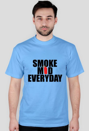 SMOKE MID EVERYDAY - KOSZULKA MĘSKA