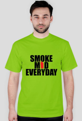 SMOKE MID EVERYDAY - KOSZULKA MĘSKA