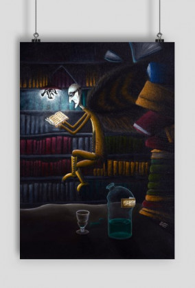 Plakat Bibliotekarz/Poster Librarian