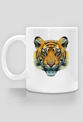 QTshop - TYGRYS tiger kubek jednostronny