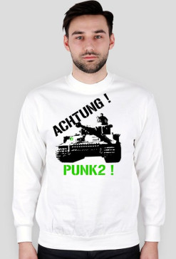 Bluza ACHTUNG PUNK2 biała