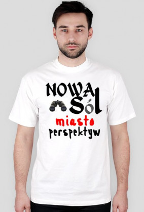 PRAWILNY T-SHIRT NOWA SóL MIASTO PERSPEKTYW