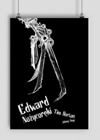 Edward Nożycoręki - Tim Burton (czarny)