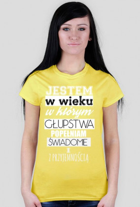 Koszulka głupstwa dla Niej