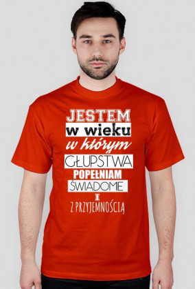 Koszulka głupstwa dla Niego