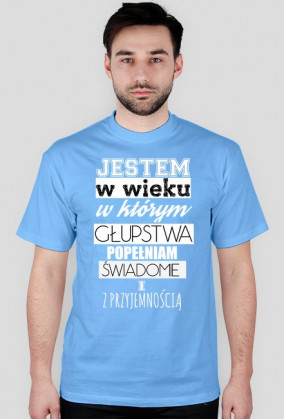 Koszulka głupstwa dla Niego