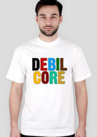 Koszulka Debilcore - biała