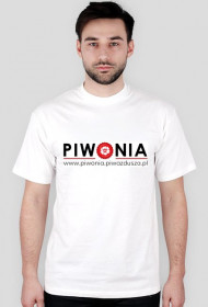 Koszulka biała - Piwonia