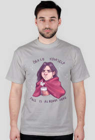 Męska Fall Is Already Here Szara