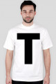 T-shirt z literą T