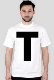 T-shirt z literą T