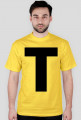 T-shirt z literą T