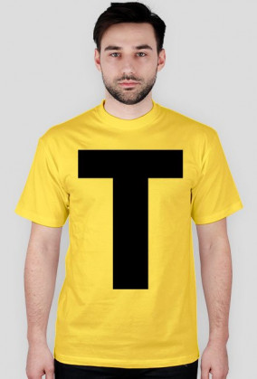 T-shirt z literą T