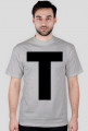 T-shirt z literą T